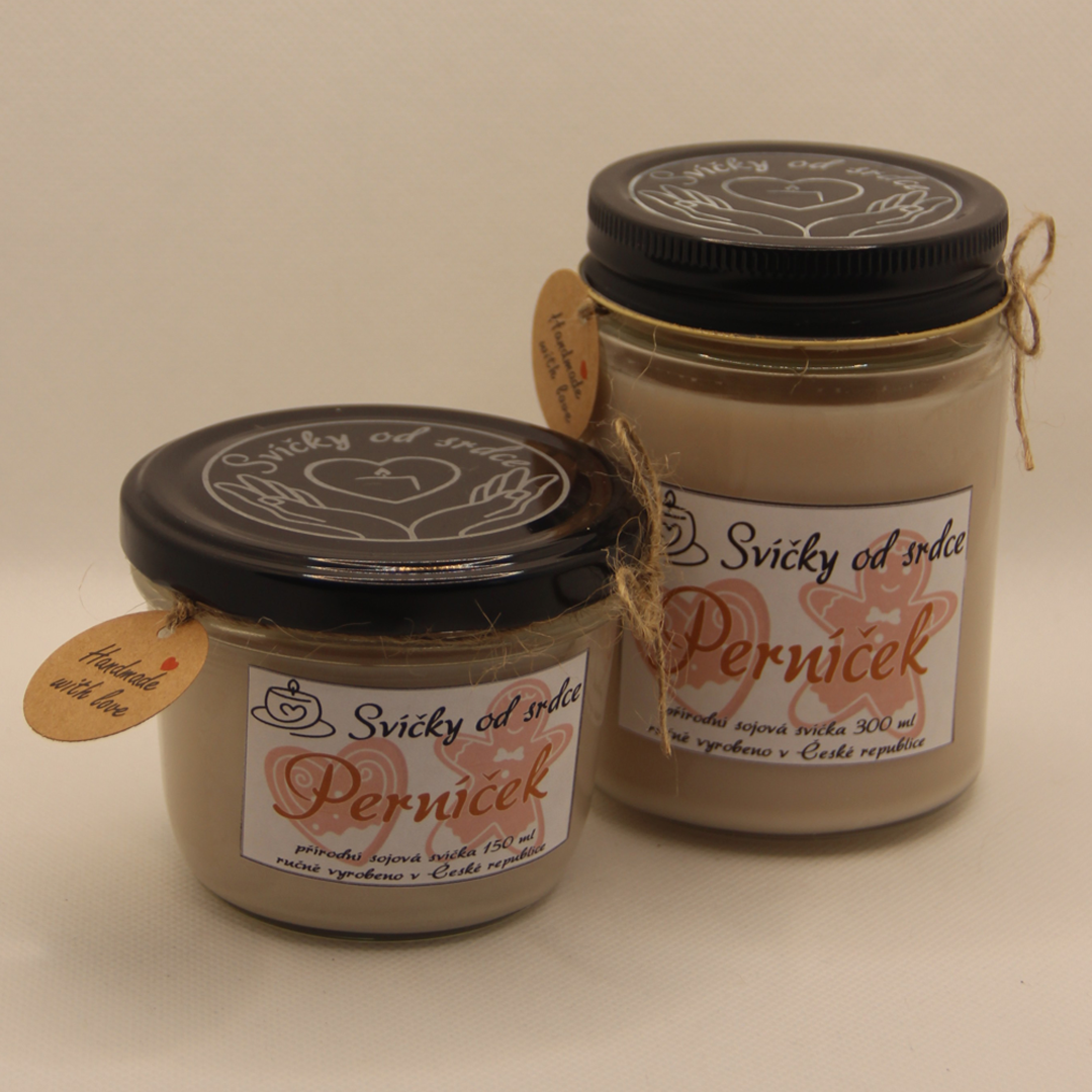 Sójová svíčka s vůní Perníčku