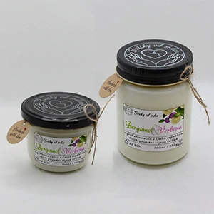 Sójová svíčka - Bergamot Verbena