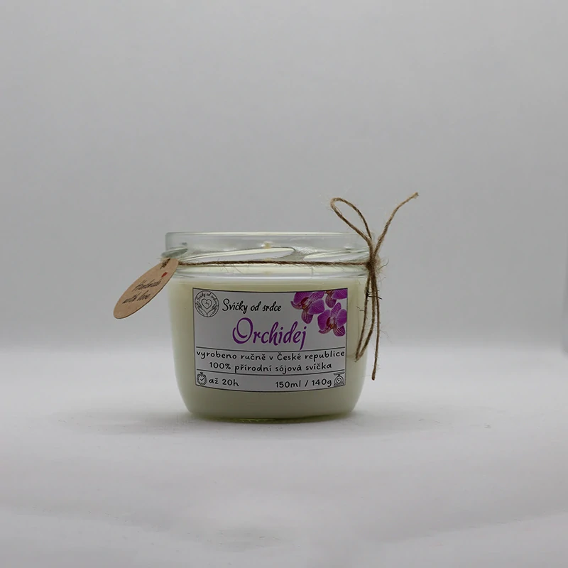 Sójová svíčka - Orchidej